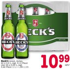 versch. Sorten Angebote von Beck's bei E center Wiesbaden für 10,99 €