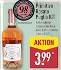 Rosato Puglia IGT von Primitivo für 3,99 € bei ALDI Nord im Angebot Rosato Puglia IGT von Primitivo im aktuellen ALDI Nord Prospekt