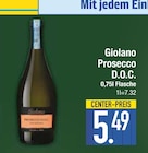 Prosecco D.O.C. im EDEKA Prospekt Prosecco D.O.C. von Giolano im aktuellen EDEKA Prospekt für 5,49 €