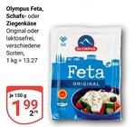 Feta Schafskäse Original Angebote von Olympus bei GLOBUS Saarbrücken für 1,99 €