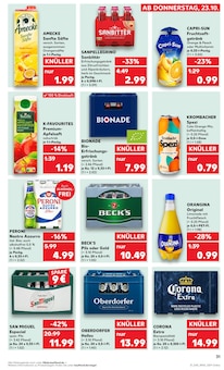 Malibu Angebot im Kaufland Prospekt, gültig von 23.10.2025 bis 29.10.2025 Malibu Angebot im aktuellen Kaufland Prospekt auf Seite 31