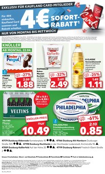Sonnenblumenöl im Kaufland Prospekt "Aktuelle Angebote" mit 52 Seiten (Duisburg)