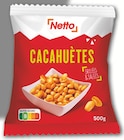 Cacahuètes grillées et salées - NETTO en promo chez Netto Cacahuètes grillées et salées - NETTO dans le catalogue Netto