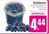 Heidelbeeren im EDEKA Prospekt Heidelbeeren im aktuellen EDEKA Prospekt für 4,44 €