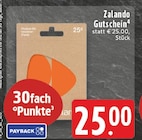 Zalando Gutschein Angebote bei EDEKA Essen für 25,00 €