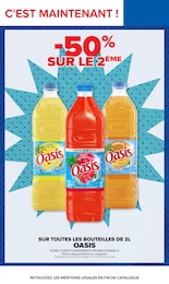 Prix et réduction Oasis dans le prospectus Carrefour en cours Offre Oasis dans le catalogue Carrefour du moment à la page 3