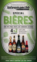 Catalogue Intermarché avec 16 pages de promos Prospectus Intermarché, "SPÉCIAL BIÈRES ON N'A PAS FAIT LES CHOSES À DEMI", pages, 06/05/2025 - 18/05/2025