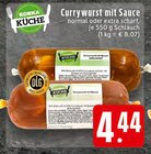 Currywurst mit Sauce normal bei EDEKA im Soest Prospekt für 4,44 €