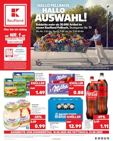 Coca Cola im aktuellen Kaufland Prospekt (Waiblingen) Coca Cola im Kaufland Prospekt "KNÜLLER" mit 56 Seiten (Waiblingen)