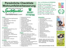 Sperschneider GmbH Orthopädie + Rehatechnik Prospekt für Hof, Saale mit 2 Seiten Sperschneider GmbH Orthopädie + Rehatechnik Prospekt für Hof, Saale: Aktuelle Angebote, 2 Seiten, 01.12.2021 - 31.12.2021