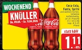 Aktuelle Coca Cola Angebote bei EDEKA in Mönchengladbach Aktuelles Coca-Cola Angebot bei EDEKA in Mönchengladbach ab 1,11 €