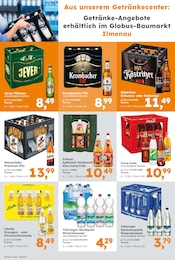 Bier im Globus-Baumarkt Prospekt in Ilmenau Aktueller Globus-Baumarkt Prospekt mit Bier, "Immer eine Idee besser", Seite 16