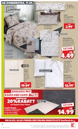 Kissen Angebot im aktuellen Kaufland Prospekt auf Seite 64