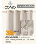 Ösenschal Madeleine von Como im aktuellen Möbel Kraft Prospekt
