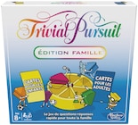 Trivial Pursuit Édition Famille - HASBRO en promo à 19,53 € chez Intermarché Trivial Pursuit Édition Famille - HASBRO dans le catalogue Intermarché