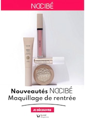 Catalogue Autres Magasins Magazine en cours à Étel et alentours, "Nouveautés NOCIBÉ : Maquillage de rentrée", 1 page, 03/09/2024 - 07/10/2024