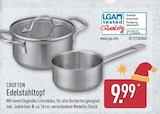Edelstahltopf von Crofton für 9,99 € bei ALDI Nord im Angebot Edelstahltopf von Crofton im aktuellen ALDI Nord Prospekt