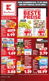 Kaufland Prospekt für Bevern: "Hier bin ich richtig", 66 Seiten, 17.09.2026 - 23.09.2026