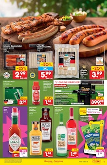 Bratwurst im Netto Marken-Discount Prospekt "Aktuelle Angebote" mit 51 Seiten (Dresden)
