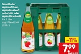 Apfelsaft klar im Angebot bei Netto Marken-Discount in Ingolstadt Apfelsaft klar Angebote von Sonnländer bei Netto Marken-Discount Ingolstadt für 7,99 €