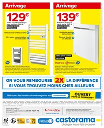 Prix et réduction Electroménager dans le prospectus Castorama en cours Offre Electroménager dans le catalogue Castorama du moment à la page 24