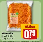 Möhrenstifte für 0,79 € bei REWE im Angebot Möhrenstifte im aktuellen REWE Prospekt