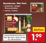 Baumkerzen Angebote bei Netto Marken-Discount Pforzheim für 1,49 €