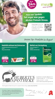 Aktueller mea - meine apotheke Prospekt "Unsere August-Angebote" Aktueller mea - meine apotheke Prospekt