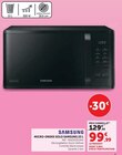 Micro-ondes Solo 23 L - Samsung en promo chez Super U Villeurbanne à 99,99 €