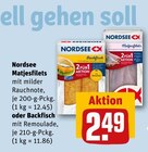 Matjesfilets oder Backfisch Angebote von Nordsee bei REWE Dachau für 2,49 €