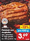Filetsteak vom Jungbullen bei Netto Marken-Discount im Prospekt "" für 3,69 €