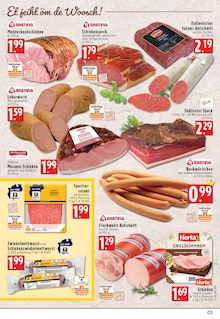 Zwiebelmettwurst im EDEKA Prospekt "Aktuelle Angebote" mit 12 Seiten (Köln)