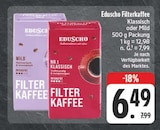 Filterkaffee Klassisch bei EDEKA im Prospekt "" für 6,49 €