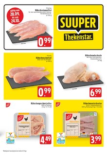 Hähnchenbrust im EDEKA Prospekt "Aktuelle Angebote" mit 26 Seiten (Duisburg)