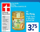 Bio-Honig von Bio im aktuellen ALDI SÜD Prospekt für 3,75 €