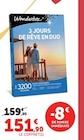 U Express Bordeaux - Promo 3 jours de rêve en duo Promo 3 jours de rêve en duo à 151,90 € dans le catalogue U Express à Bordeaux