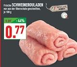 Marktkauf Gütersloh - Frische SCHWEINEROULADEN Angebot im Prospekt Frische SCHWEINEROULADEN bei Marktkauf im Gütersloh Prospekt für 0,77 €