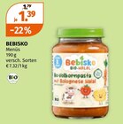 Menüs von BEBISKO im aktuellen Müller Prospekt für 1,39 €