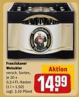 Weissbier Angebote von Franziskaner bei REWE Koblenz für 14,99 €