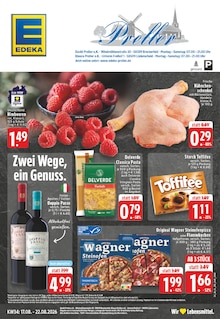 EDEKA Prospekt der Woche "Aktuelle Angebote" Seite 1, 17.08.2026 bis 22.08.2026 für Lüdenscheid Aktueller EDEKA Prospekt "Aktuelle Angebote" Seite 1 von 26 Seiten für Lüdenscheid
