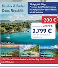 Karibik & Baden Dom. Republik bei ALDI Nord im Prospekt "" für 2.799,00 €