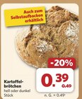 Aktuelle Wecker Angebote bei combi in Oldenburg Aktuelles Kartoffelbrötchen Angebot bei combi in Oldenburg ab 0,39 €