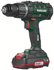 Akku-Bohrschrauber 20 V Angebote von Parkside bei Lidl Esslingen für 24,99 €