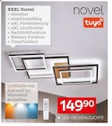 LED-Deckenleuchte von Novel im aktuellen XXXLutz Möbelhäuser Prospekt für 149,90 €