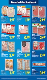 Lidl Schweinebauch im Prospekt 