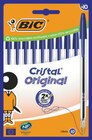 10 Stylos-Bille Cristal Original Bleu - BIC - Intermarché Hyper 10 Stylos-Bille Cristal Original Bleu - BIC à 1,53 € dans le catalogue Intermarché Hyper