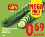 EDEKA Salatgurken Angebot im aktuellen Prospekt Salatgurken bei EDEKA im Prospekt "" für 0,69 €