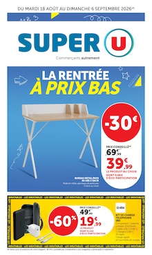 Première page du catalogue Supermarchés