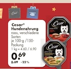 Hundenahrung im V-Markt Prospekt Hundenahrung von Cesar im aktuellen V-Markt Prospekt für 0,69 €