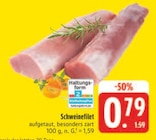 Aktuelle Schweinefleisch Angebote bei E center in Jena Aktuelles Schweinefilet Angebot bei E center in Jena ab 0,79 €